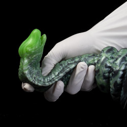 Alienastic Gode Snuk 16 x 5.5 cm Vert